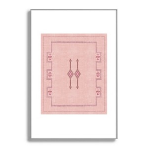 Becky Bailey Bungalow Kilim Metal Framed Art Print - Deny Designs - 1 of 4