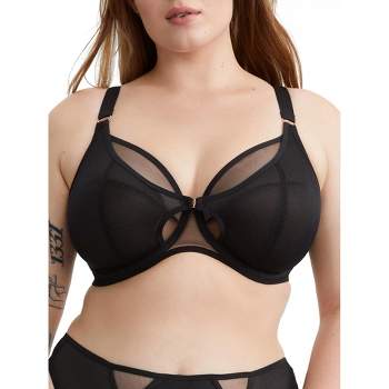 Bare Women's The Wire-free Front Close Bra - B10241 38d Black : Target