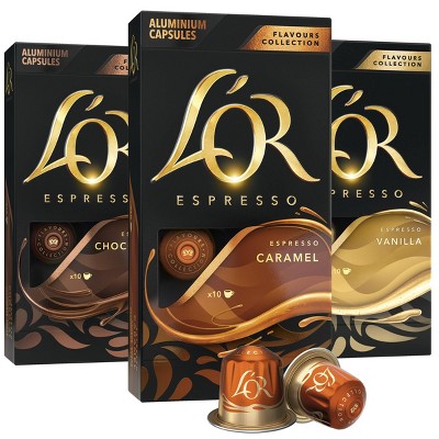 L'OR Flavors Variety Pack Espresso Capsules - 30ct