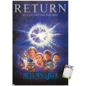 Trends International Star Wars: Return of the Jedi - Illustrated One Sheet Unframed Wall Poster Prints - 1 of 4