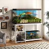 ELJGET 20/40/55 Gallon Fish Tank Stand with Power Outlet & LED Light, Metal Aquarium Stand with 3 Tier Adjustable Storage Shelves, 30.7"*13.8" - 4 of 4