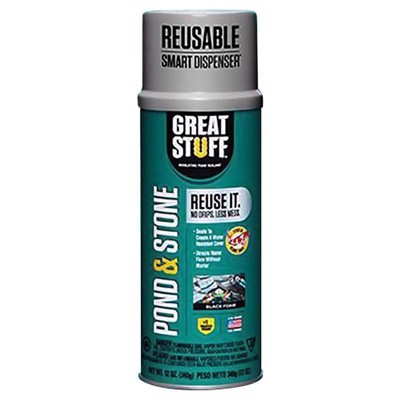 Great Stuff Smart Dispenser Black Polyurethane Insulating Foam Sealant 12 oz (Case of 12)