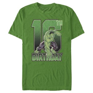Men's Marvel Hulk Smash 16th Birthday T-Shirt - 1 of 4