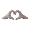 Decorative Heart Hands - Coffee Table, Bathroom, or Office Accent - Sentimental Accent Statue Perfect for Shelf or Living Room Decor - 2 of 4