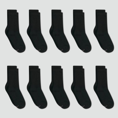 Hanes Premium Women's Cushioned 6pk No Show Socks - Black 5-9 - Yahoo  Shopping