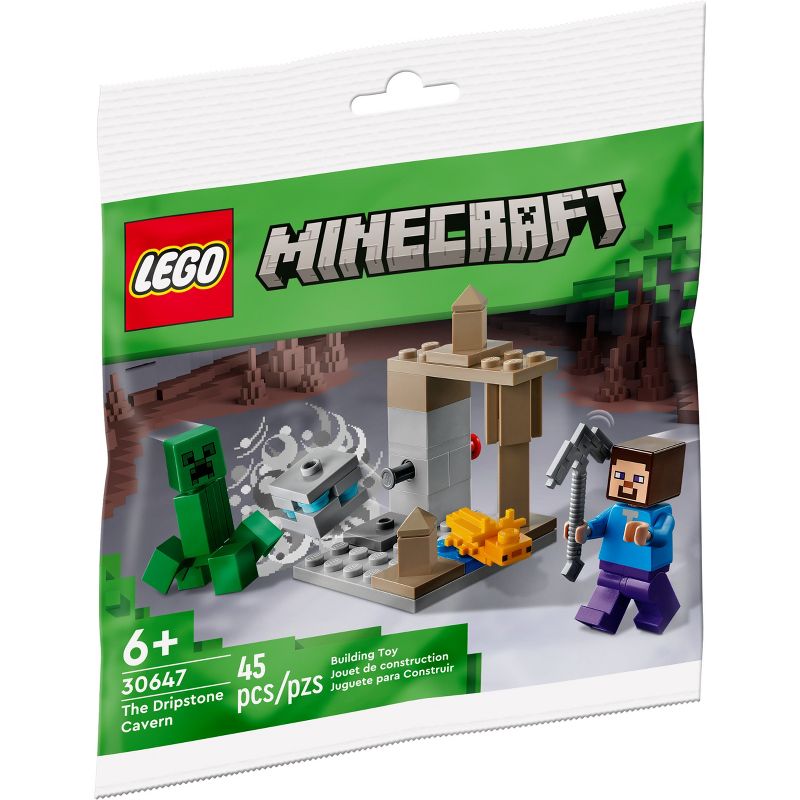 LEGO Minecraft The Dripstone Cavern 30647 Building Toy Set, 1 of 4