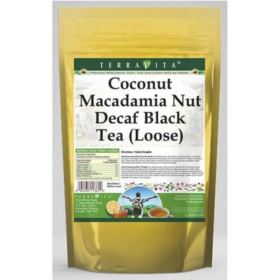 TerraVita Coconut Macadamia Nut Decaf Black Tea (Loose) (4 oz, ZIN: 534477)