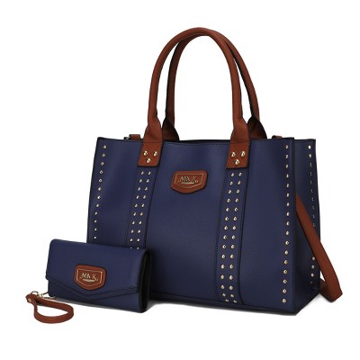 MKF Collection Davina Vegan Leather Women’s Tote Bag with wallet by Mia K