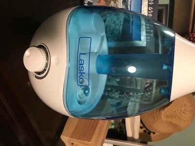 Lasko Lko-uh200 Ultrasonic 360 Degree 95 Ounce Capacity Adjustable Nozzle  Cool Mist Humidifier With Removable Water Tank, Led Colors, u0026 Cleaning  Brush : Target