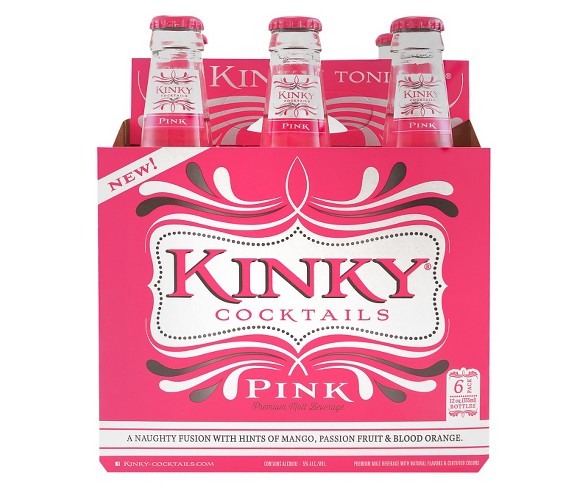 KINKY&#174; Cocktails Pink - 6pk / 12oz Bottles
