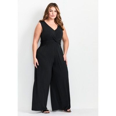 Avenue Audrey Twist Front Jumpsuit - image 4