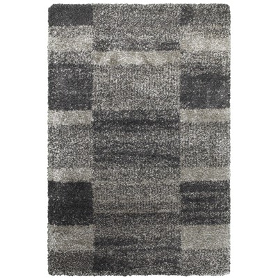 Oriental Weavers Henderson 531Z1 Grey/ Charcoal Indoor Area Rug - 5'3" x 7'6"
