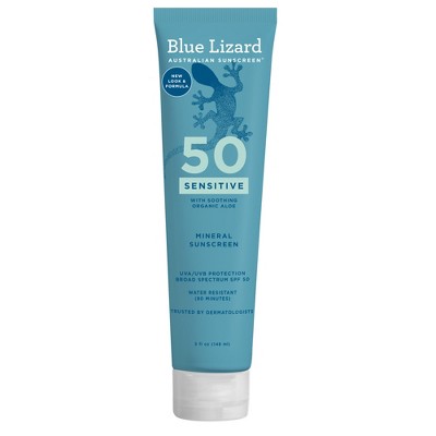 Blue Lizard Sensitive Mineral Sunscreen Lotion - SPF 50+ - 5 fl oz