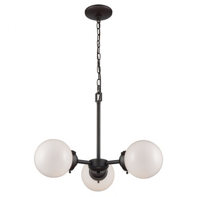 Thomas Lighting Beckett 3 - Light Chandelier in  Oil Rubbed Bronze