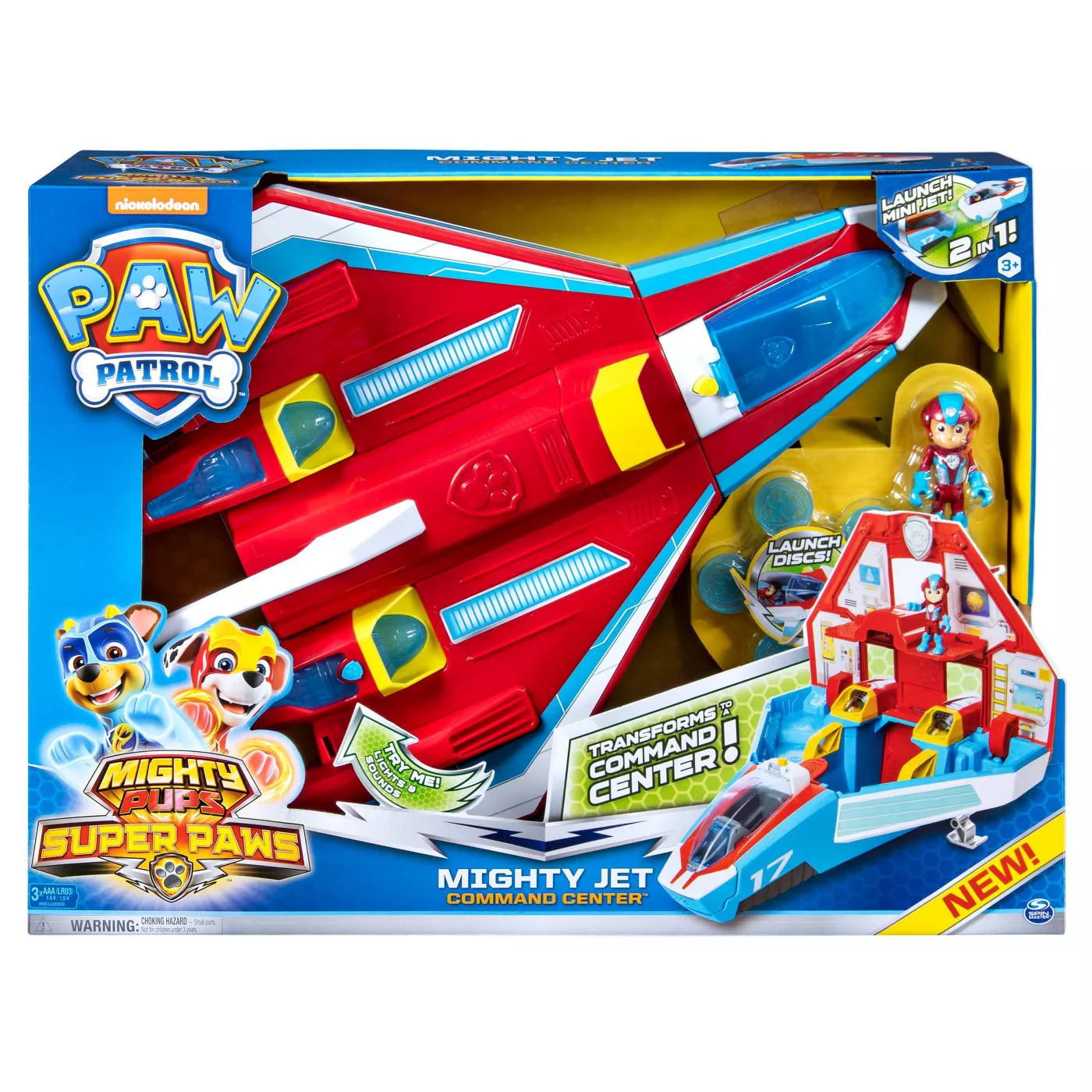 PAW Patrol Super Mighty Pups Transforming Jet Command Center - Ryder - image 2 of 8