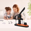 VEVOR Button Maker Machine, 0.98 inch/25mm Pin Maker with 500pcs Button Parts, Button Maker with Panda Magic Book, Black - 2 of 4