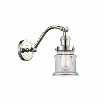 Canton - 1 Light Wall Sconce In Industrial Style-11.5 Inches Tall and 6.5 Inches Wide