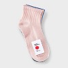 Women's Ribbed 8pk Ankle Socks - Dealworthy™ 4-10 - 2 of 3