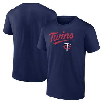 Mlb Minnesota Twins Men's Short Sleeve Bi-blend T-shirt : Target