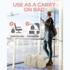 Weekender Bag for Women, Travel Duffle Bag with Shoe Bag for Travel, 26L Airport Carry On Overnight Bag - 4 of 4