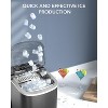 HDZNVF Ice Maker Countertop, Efficient Easy Carry Ice Machine - 2 of 3