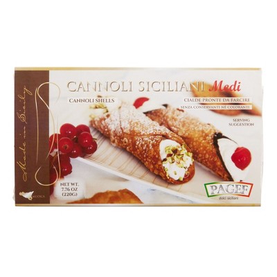 Pagef Cannoli Siciliani Shells 12 Piece 7.76 oz