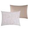 Greenland Home Fashions Reindeer Games Coverlet Set – 3-Piece Holiday Quilt, Reversible Red Lodge Bedding - 4 of 4