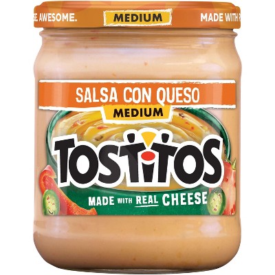 Tostitos Salsa Con Queso Medium - 15oz