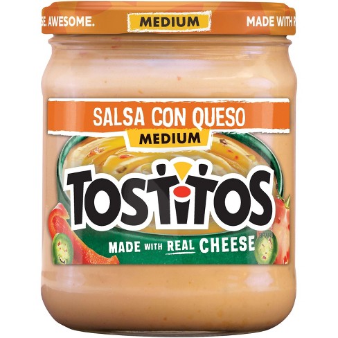 Tostitos Salsa Con Queso Medium - 15oz - image 1 of 3