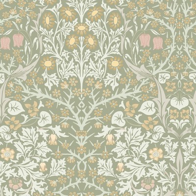 William Morris at Home Blackthorn Sage Wallpaper