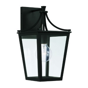 Capital Lighting Adair 1 - Light Wall Light in  Black - 1 of 4