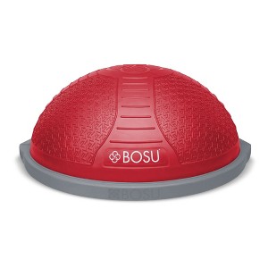 Bosu NEXGEN Balance Strength Trainer, Multi-Functional 26" Exercise Ball, Home Gym Equipment for Full Body Workouts, Neon Flare with Gray Rim - 1 of 3