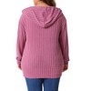 Agnes Orinda Women's Plus Size Lightweight Long Sleeve Trendy Drawstring Pullover Sweatshirts - 4 of 4