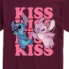 Men's - Lilo and Stitch - Kiss Short Sleeve Graphic T-Shirt - 2 of 4