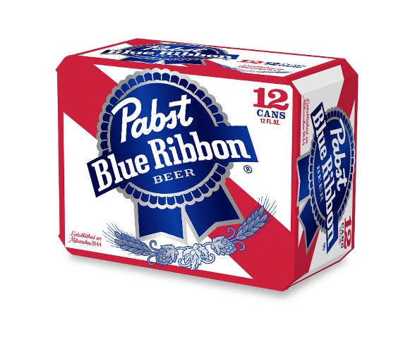 Pabst Blue  Ribbon  - 12pk / 12 fl oz Cans