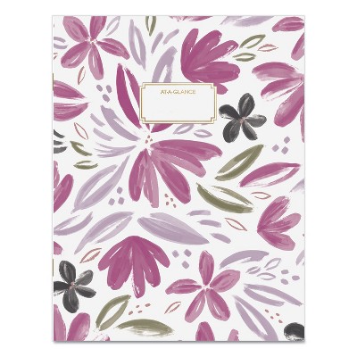 AT-A-GLANCE Badge Floral Monthly Planner 11 x 8.5 2022 1565F091