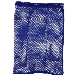 Sportime Heavy-Duty Mesh Storage Bag, 24 x 36 Inches, Blue - 1 of 2