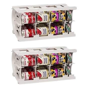  Shelf Reliance Cansolidator Pantry 40 Cans, Can Organizer for  Pantry, Rotating Canned Food Storage Organizer