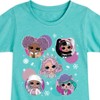 Girls' - LOL Surprise! - Winter Dolls Fitted Short Sleeve Graphic T-Shirt - 2 of 4