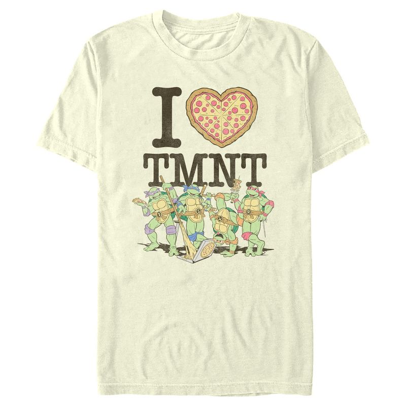 Men's Teenage Mutant Ninja Turtles I Heart TMNT T-Shirt, 1 of 5