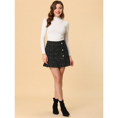 target womens plaid skirt