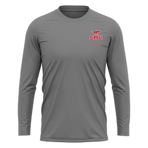 Men's Southern Methodist University Adult Sport Long Sleeve Left Chest Logo - 1 of 4