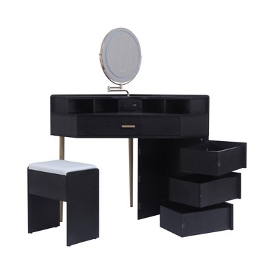 Hotraffy Dressing Stool + Dresser Set