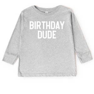 The Juniper Shop Birthday Dude Bold Toddler Long Sleeve Tee - 1 of 4