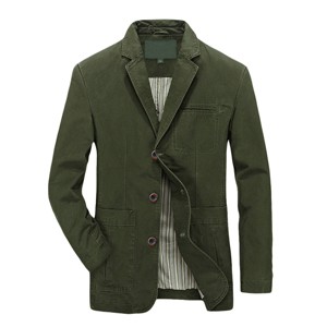 Cloudstyle Mens Casual 3 Buttons Slim Fit Jacket Lightweight Formal Business Blazer Sport Coat - 1 of 4
