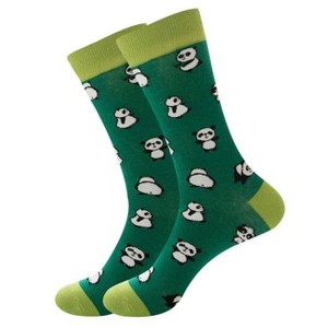 Panda Bear Pattern Socks (Men's Sizes Adult Large) from the Sock Panda - 1 of 3