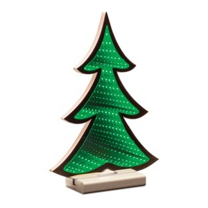 Green Pine Tree Ekkolight 11.75"H - 1 of 4