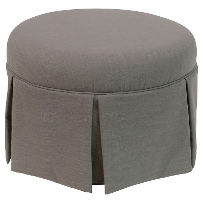 target round ottoman