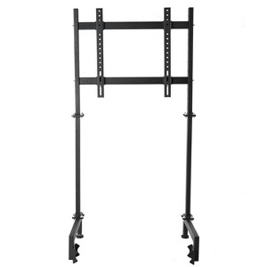 Dardoo Adjustable Single Monitor Stand For 50*50mm Round Tube Racing Sim Cockpit Supports 27-65in Screens For Immersive Gaming. - 1 of 4