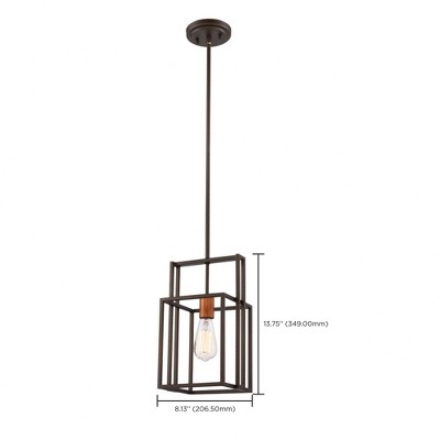 Nuvo Lighting Lake 1 - Light Pendant in  Bronze/Copper